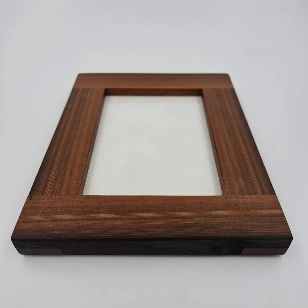 Green House Framing Reclaimed Redwood Picture Frame 5x7 Art 1902 Muir Tannery